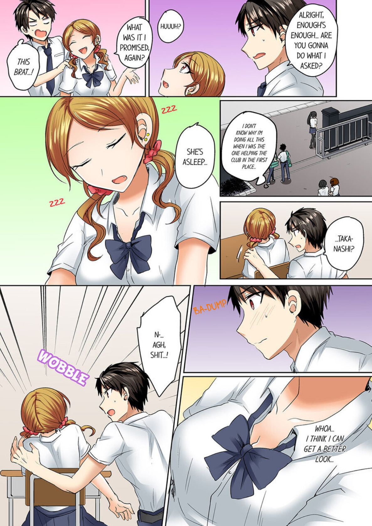 Hentai Manga Comic-My Swimsuit Slipped... And it went in!? A Mixed Synchronized Swimming Club with More Than Just Nip Slips in Store! ~ 1-Read-66